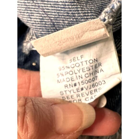 Giddy Up Glamourwomens size small denim jacket studs punk core, edgy, - Picture 8 of 9